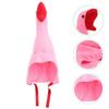 Soft Plush Goose Big Goose Headgear Adjustable Design Cosplay Costume Hat  Festival Celebration