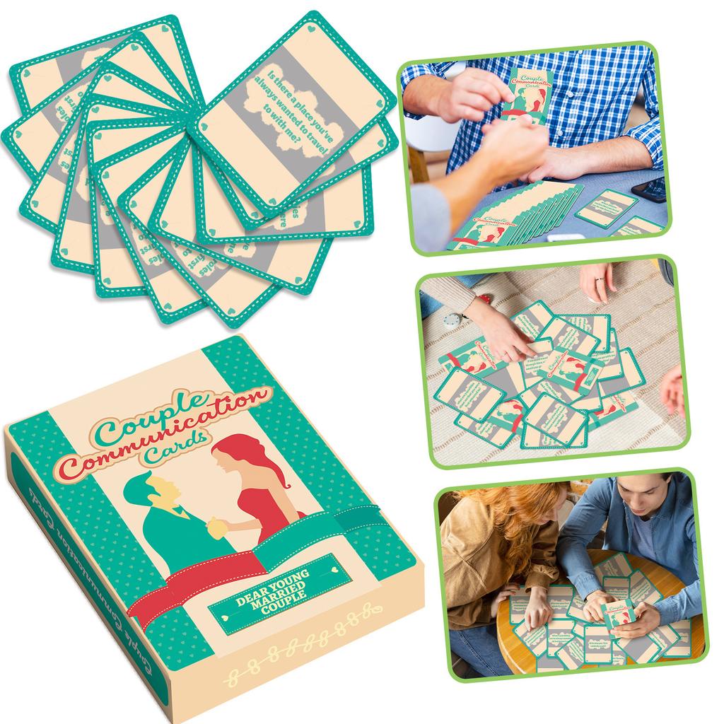 Create 46 Couples Scratch-Off Cards, Couple Sweet Interactive Game Toy Cards