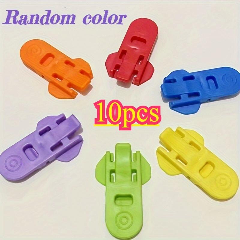 10pcs Colorful Manual Can Opener Set - Easy-Grip, Durable Plastic, Reusable & Safe for Soda, Beer, Aluminum Cans with Built-in Beverage Separator