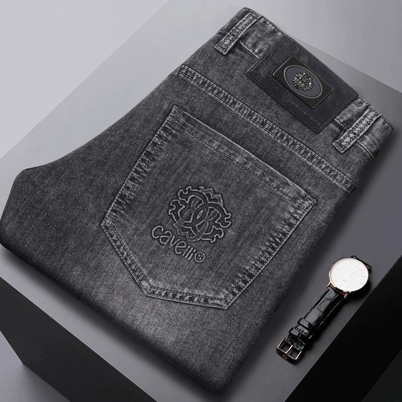 

Джинсы мужские весенне-летние эластичные, мягкие, приятные для кожи, дышащие, повседневные прямые джинсовые брюки 29 серый