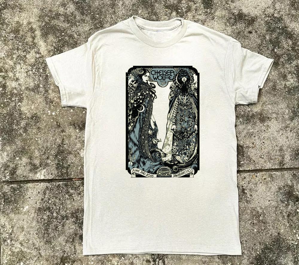 HOT Chelsea Wolfe White Cotton T-shirt All size S-5XL Gift Fans DM86 Unisex T-Shirt S