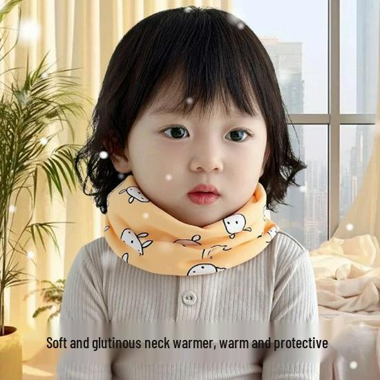 Autumn & Winter Kids' Double Layer Fleece Snood - Boys & Girls Neck Warmer