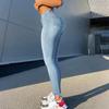 Jeans a gamba stretta, alla moda, casual e larghi da donna