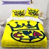 3pcs Duvet Cover Set (1*Duvet Cover + 2*Pillowcase, Without Core), Club America Print Soft All‑Season Bedding Set, Home Bedroom Decor Gift