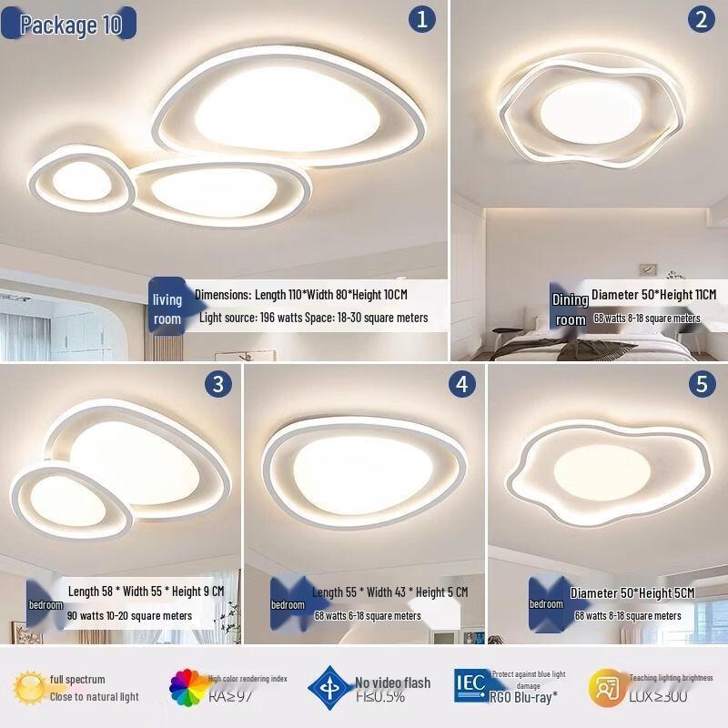 Dream Bubble Eye Protection LED Ceiling Light