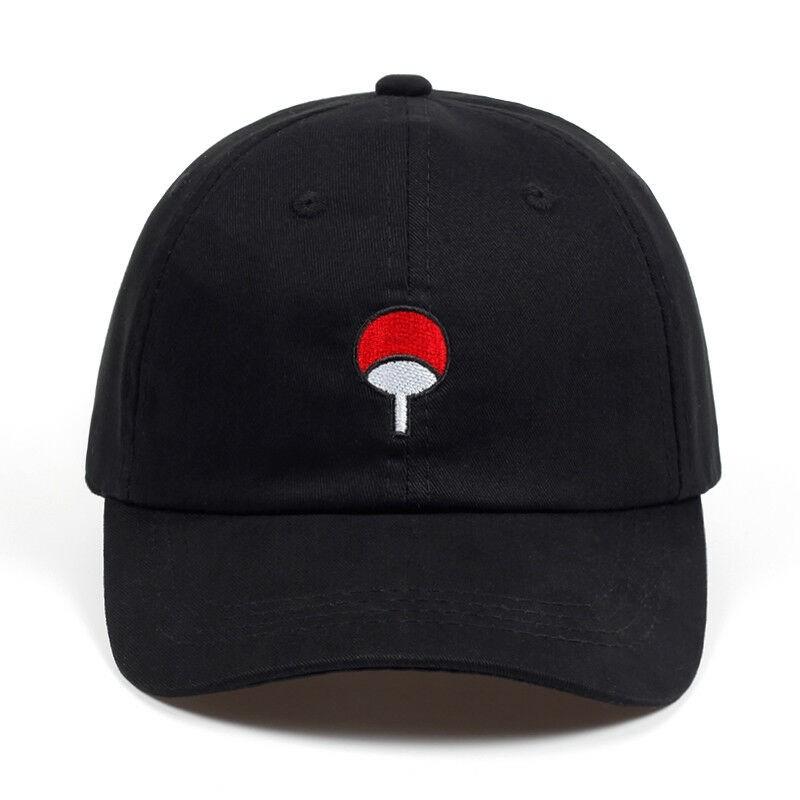 Cappellino da Baseball Naruto Anime con Logo del Clan Uchiha Itachi Sasuke Cappellini da Baseball Cappello Unisex