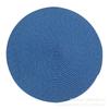 PP material woven placemat round heat insulation mat dining table western food non-slip mat nordic wind fruit plate coffee cup mat