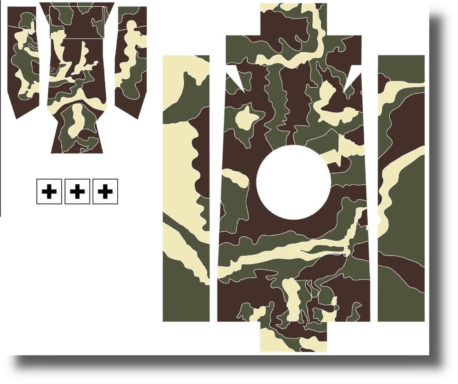 

RT Диорама Масштабный Пантера G Маскировка DB Маскировка Пластиковая Модель 1/35 Лист, 1944, Наклейки, RTDSOLWW2004-35