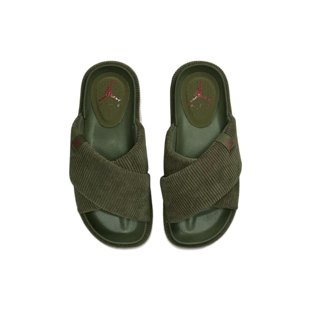 Klapki Air Jordan Sophia Damskie Zielone DO8863-200