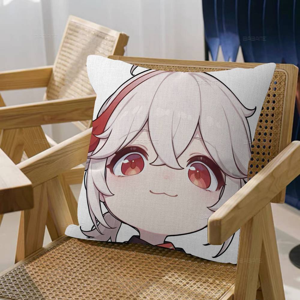 Kaedehara Kazuha Genshin Impact Pillow Cover Sofa Cushion Cover Home Room Decoration Children Gift