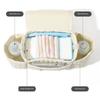 Multifunctional Organizer Bag Baby Strollers Hanging Bag Multiple Compartment Pushchair Storage Bag for Toy Water Bottle
