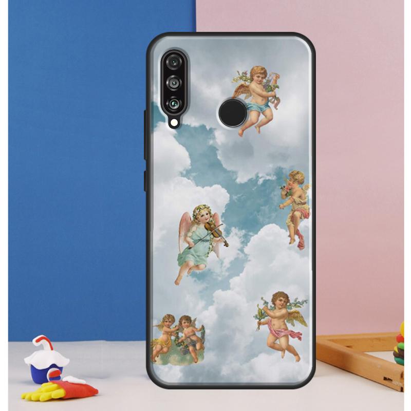 Renaissance Angel Aesthetic Case For Huawei Nova 10 9 SE 8i 11i 12i 12s Y60 Y61 Y70 Y90 Y72 Y73 Y91 P60 Pro P30 P40 Lite