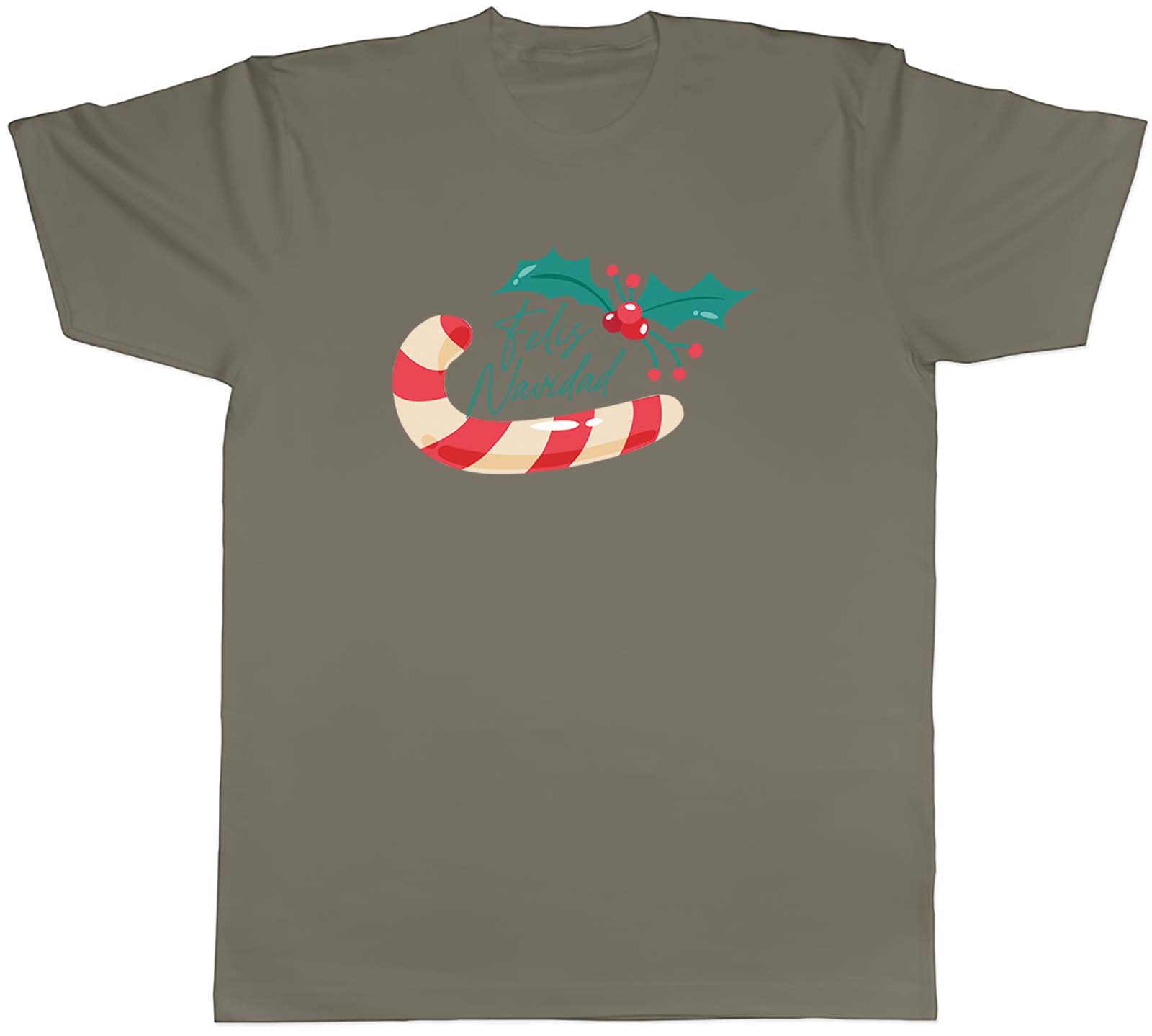 Feliz Navidad Christmas Xmas Mens Unisex T-Shirt Tee Gift S