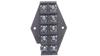 Płytka Odgałęźna Zpt /10Mm2/ 5-Torów Czarna Zpt 5-10.0 83006007
