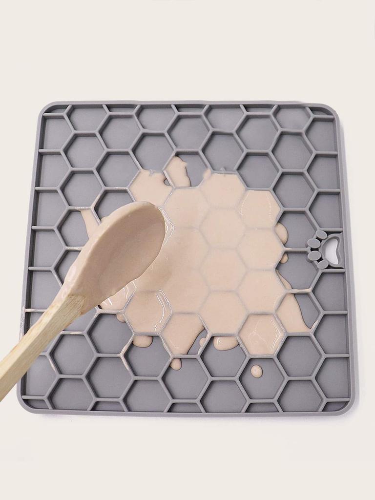 1pc-Pet Licking Pad with Suction Cup, Suitable for Dogs and Cats - Relieve Anxiety