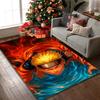 1 pièce de tapis de chaise imprimé Naruto pour utilisation à la maison, au bureau, tapis pour salon, cuisine, salle de jeux