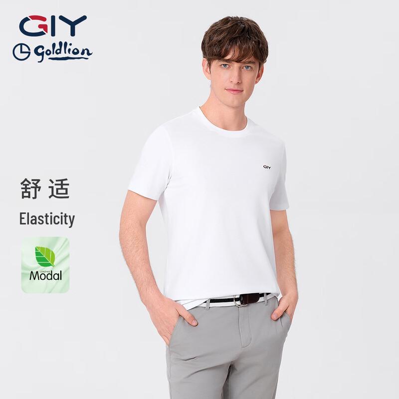 Goldlion GY Men's Modal Blend Short Sleeve T-Shirt