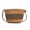 Straw Women's Bags Summer Seaside Outdoor Vacation Personality Beautiful 2025 New Beach Bag Bucket Messenger Bag