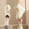 Snow boots for women  2026 winter new style with added fleece and thick high top cotton shoes for women