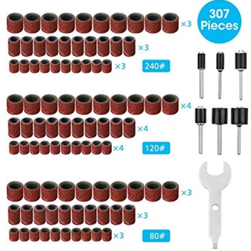 

Набор шлифовальных лент: Многоматериальный шлифовально-полировальный инструмент для дерева, металла, пластика и нейл-арта 102-piece Set