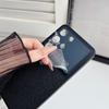 Business Classic Leather Textured Solid Color Phone Case For Samsung Galaxy S26 S25 S24 S23 Ultra Camera Protection Matte Cover