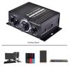 12V Amplifier HiFi Car Stereo Music Receiver FM MP3 Power-Amplifier