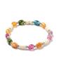 Polalita Multi Candy Stone Mix Bracelet (Plt-Br-060_Yl)