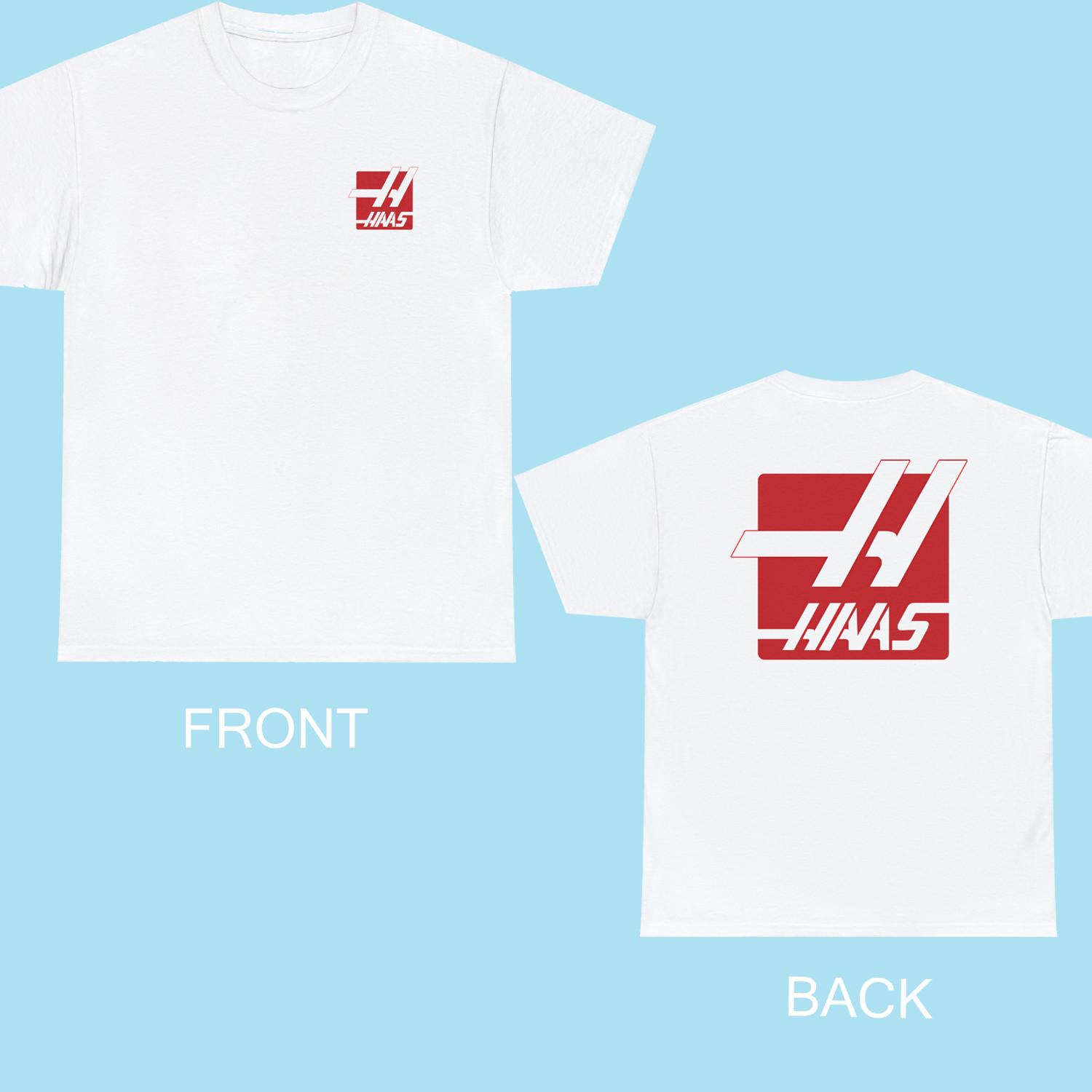 HAAS Automation Machine Men s White Size S to 5XL XXL