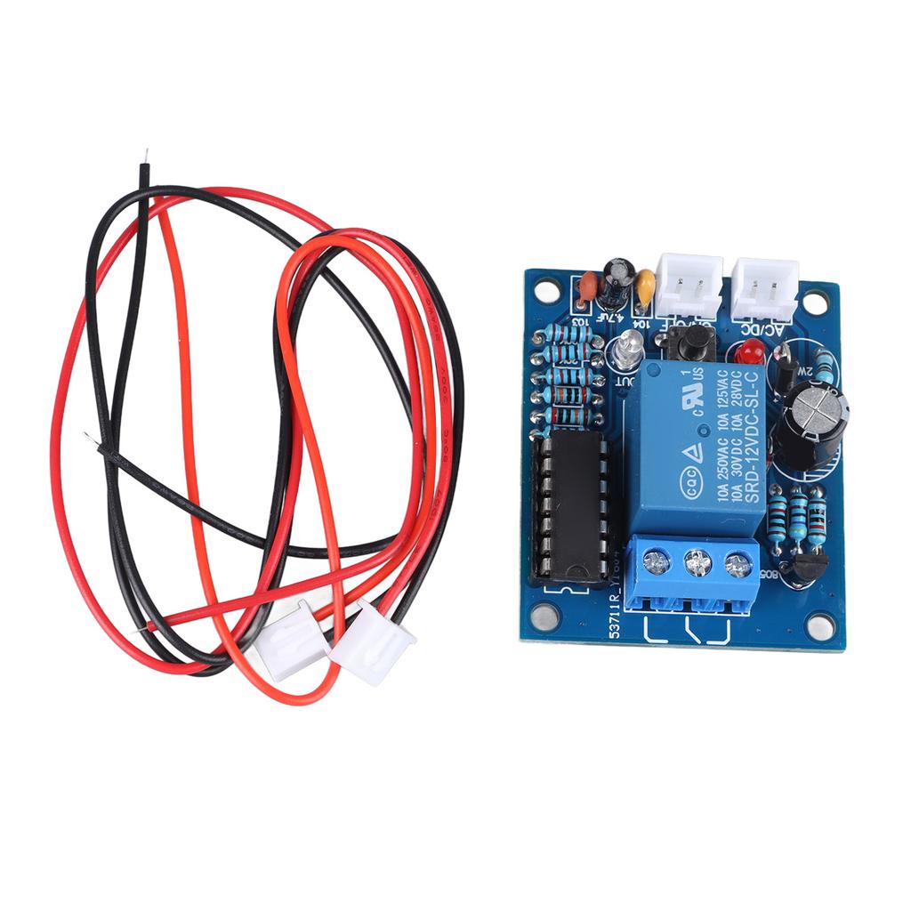 XH‑M127 1 Button Switch Control Board High Performance Reset Self Locking Button Power Supply Switch Module