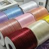 3mm Double-Sided Polyester Ribbon for Handmade Hair Accessories, Headwear Decoration, and Encrypted Bookmarks