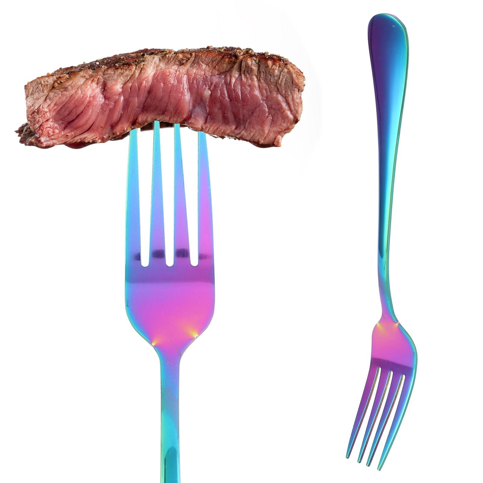 Fork Stainless Steel     Tableware Flatware Suitable for Restaurant Kitchen Home