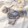 Women's New Summer Pure Lace Edge Mesh Breathable Comfortable Low Waist Pure Cotton Crotch Triangle Briefs