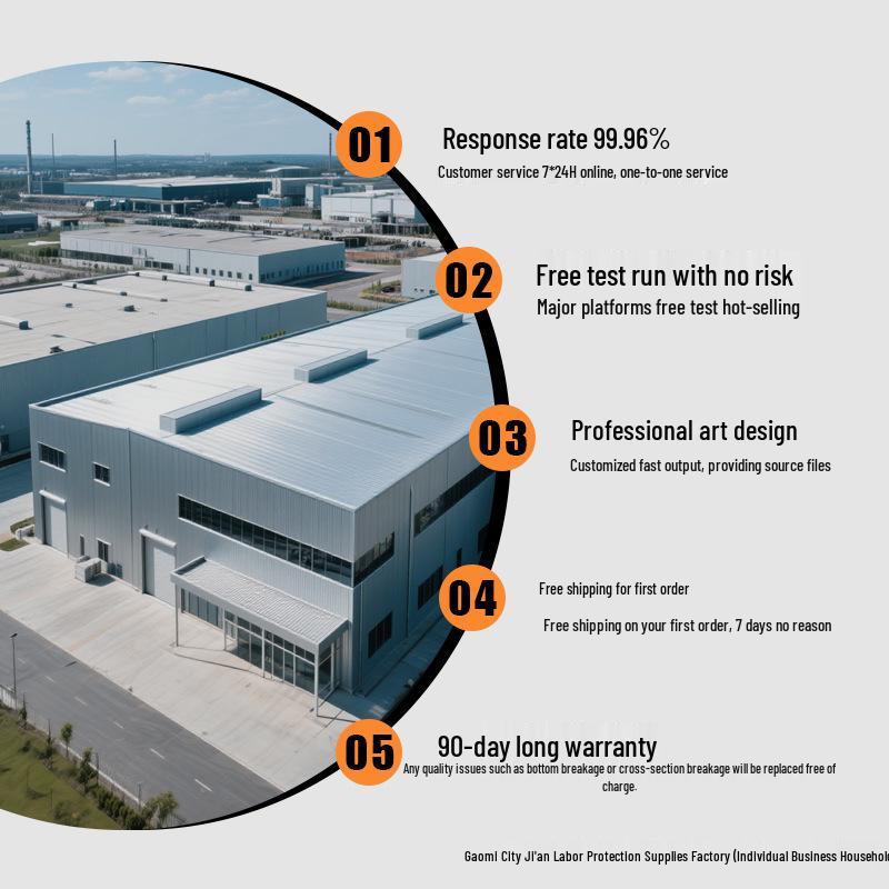 Transgraniczne buty robocze z noskiem stalowym: Wysokie, Odporne na zgniecenia, Odporne na przebicia, Odporne na ścieranie, Miękka podeszwa, Wygodne dopasowanie.