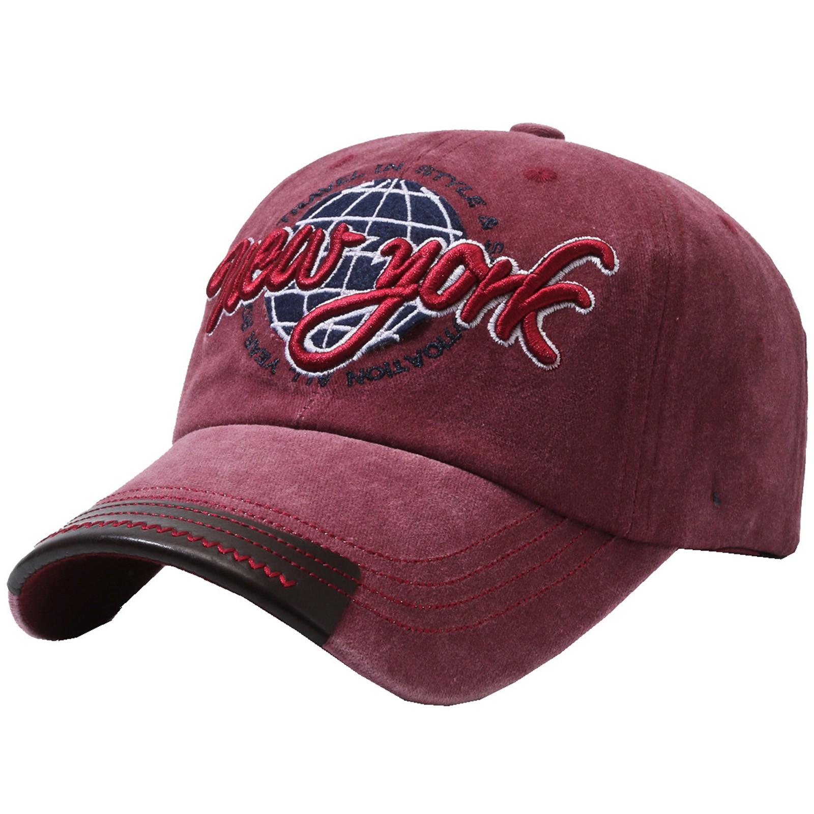 

Кепка на Хэллоуин, уличная бейсболка большого размера из стираного хлопка One Size красный