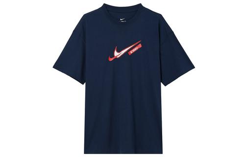 Nike T Shirts Men Navy Blue FZ8076-410 XL синий
