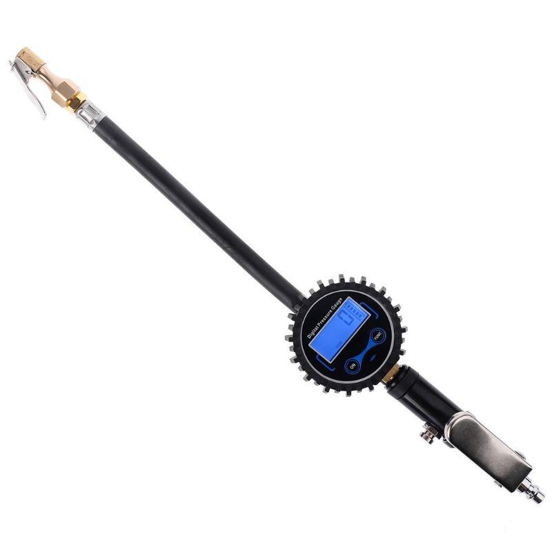 Umflator digital pentru anvelope cu manometru 200 PSI Mandrină de aer pentru camion/mașină/bicicletă