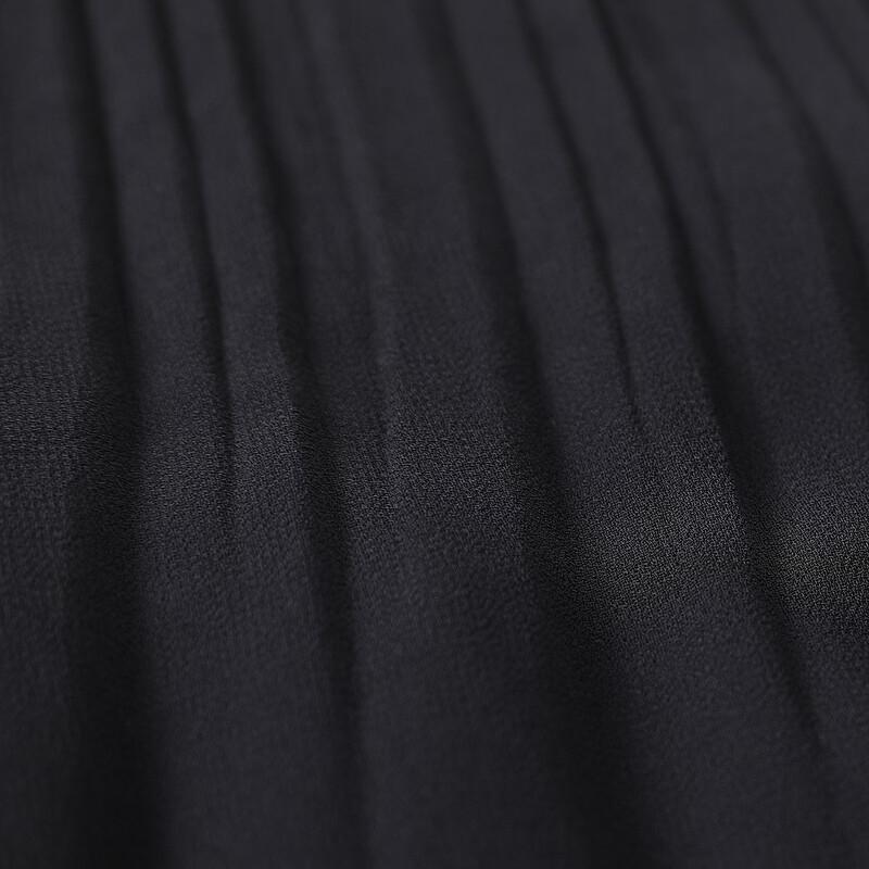 Demana Eleganter Falten-A-Linien-Midirock