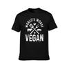Worlds Worst Vegan Funny Butcher Meat Lover BBQ TShirt Everyday Wear Basic Short Sleeve Top