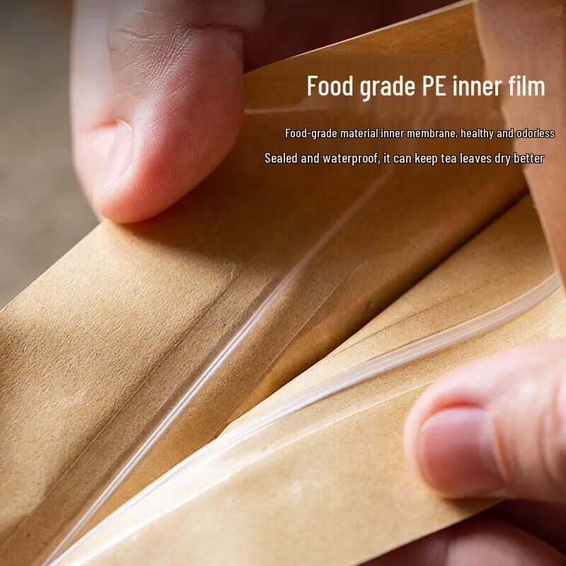 Deli Kraft Paper Self-Sealing Storage Bags