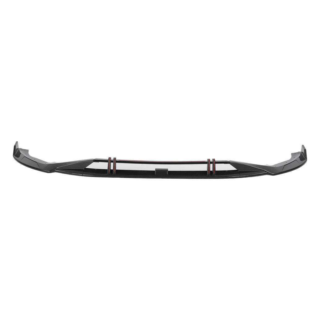 Front Bumper Lip Spoiler Carbon Fiber Style Car Modification Part Fit for A5 B9 Sport 2020 2021