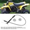 Throttle Cable with Carburetor Cover Kit Replacement Fit for Yamaha Banshee 350 YFZ350 87 06