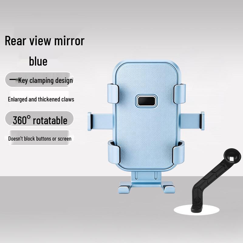 Cycling Phone Holder for Scooter, Motorcycle, and Bicycle Delivery Riders - Essential Navigation Support Stand.