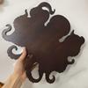 Oktopus Lebensmitteltablett Holz Obst Servierplatte Käseplatte Dessert Aufbewahrungsschale Unterteilung Lebensmitteleinteilung Dekorationstablett