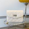Premium Chain Bag Texture Niche Diamond Square Bag New Messenger Bag Women's Shoulder Bag
