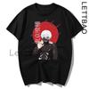 Tokyoghoul Harajuku Anime T Shirt Men Women Short Sleeved One Eyed King Casual T Shirt