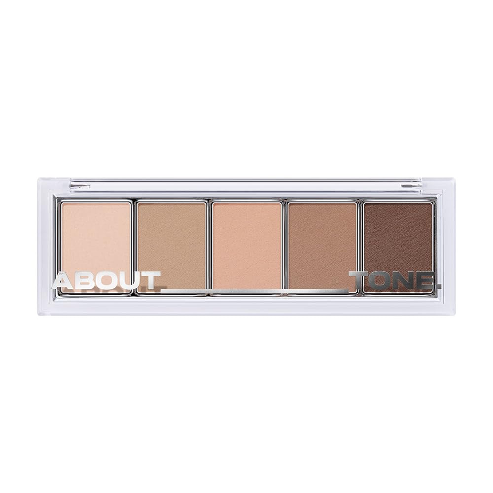 

ABOUT TONE Return to Basic Shadow Palette #01 Classic 9g Matte Shade Eyeshadow for Cool and Warm Skin Tones