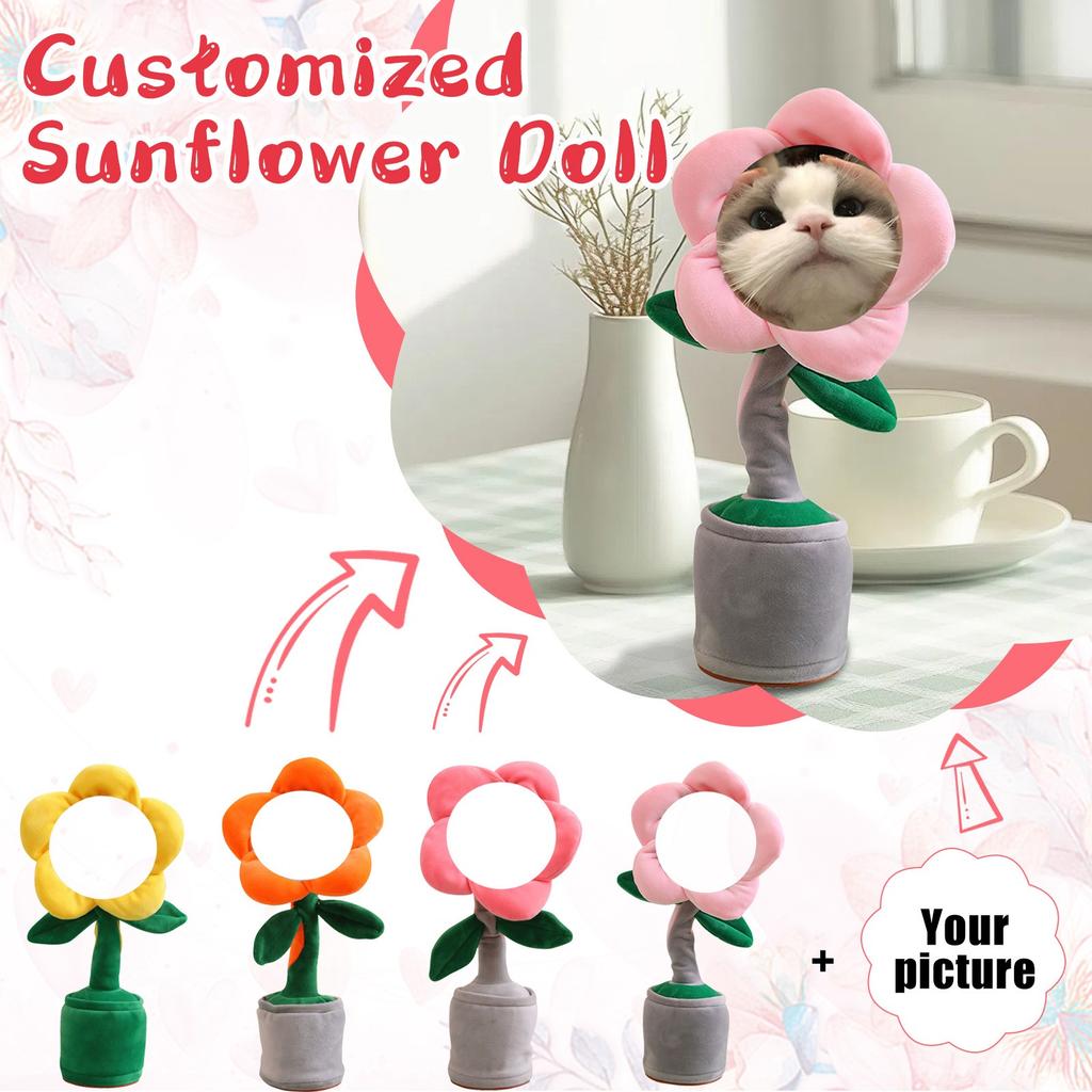 Personalized Singing And Dancing Sunflower Toys