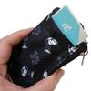 MARIMOCRAFTSNOOPY Joe Cool Monotone Key Pouch x x Peanuts Key Key and Pass Key Reel Flyer, H12.5 W7.5 D2cm, SPIK-454. Pouch, Case, Women's Men's