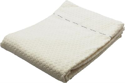 Imabari přikrývka na ručník Idesola Natural Time Dot Ivory Single 140 x IZ0158 (Cca. 190 cm)
