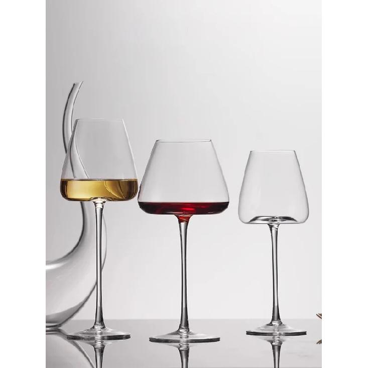 720ml Large European Wine Glasses Burgundy Clear Red Wine Glasses High Value Crystal Glass Grape Champagne Glasses High Capacity